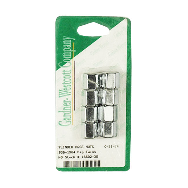 Cyl. Base Nut Kit, Hex Cylinder Base Nut Kits Gardner Westcott