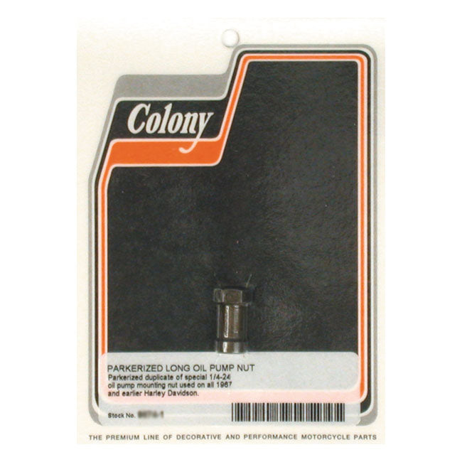 Colony oil pump nut, early style OIL PUMPS MOUNT KITS Colony