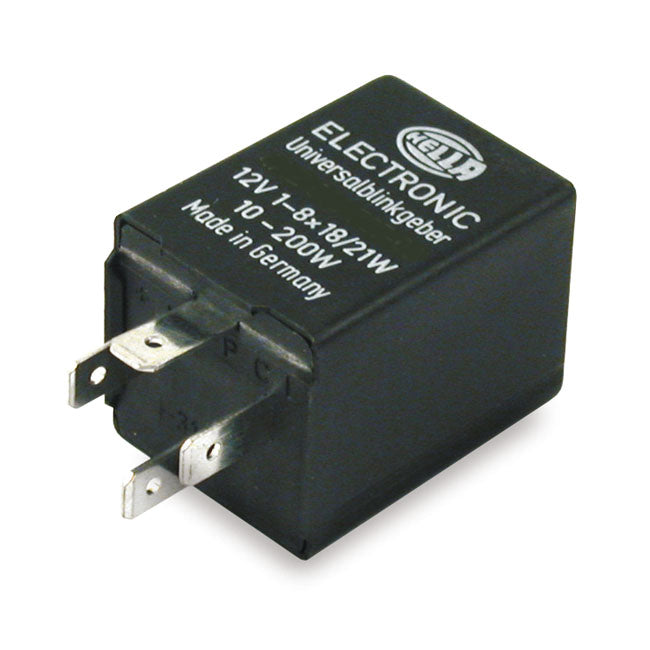 Hella, Electronic Turn Signal Flasher. 10 W To 200 W Turn Signals Flashers Hella