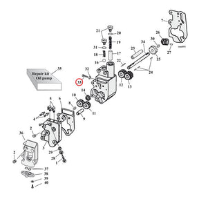 Crankcase Drain Plug / Oil Pump Plug. Zinc Oil Drain Plugs Mcs