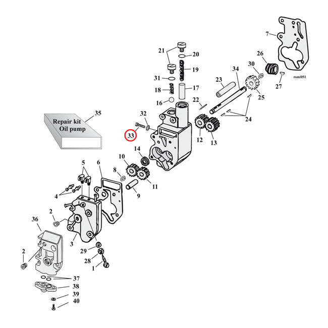Crankcase Drain Plug / Oil Pump Plug. Zinc Oil Drain Plugs Mcs