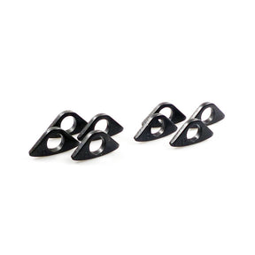 Colony, cylinder base stud spacers set. Black CYLINDER BASE SPACERS Colony