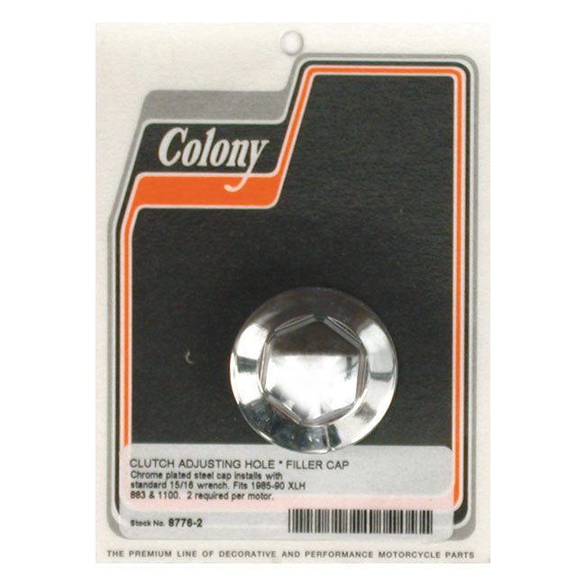 Colony prim oil fill & clutch adj. Plug PRIMARY CASE PLUGS Colony