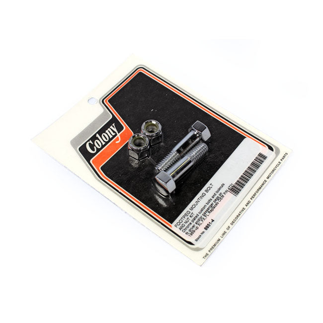 Colony, foot peg mount kit. Chrome FOOTPEGS MOUNTS Colony