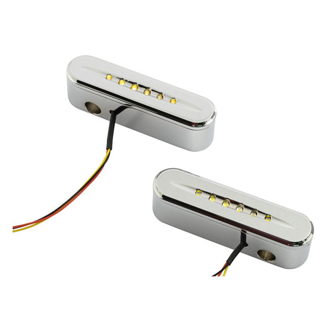 Badlands, E-Z bolt-on ''Flame Throwers'' turn signals TURN SIGNALS Badlands