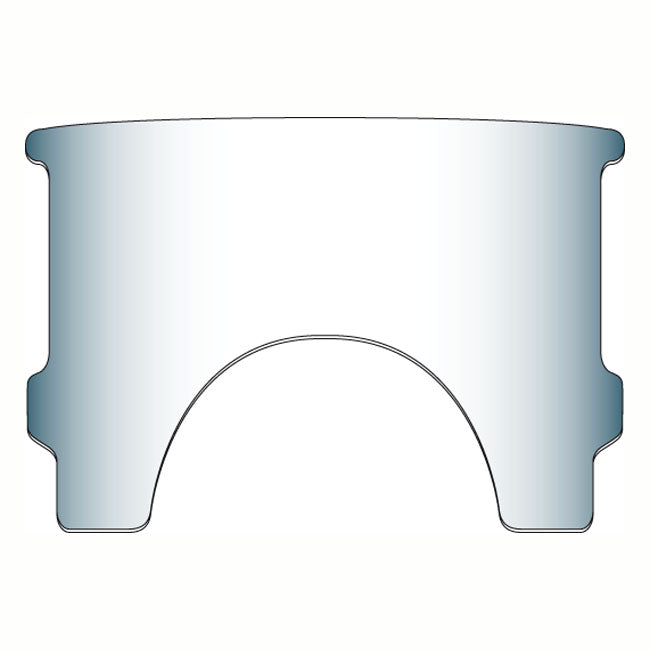 National Cycle, Repl. Adj. Lower Window (Style A). Clear Windshields Misc National Cycle