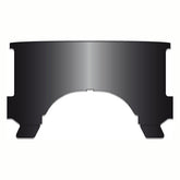 National Cycle, Repl. Adj. Lower Window (Style B). Black Windshields Misc National Cycle