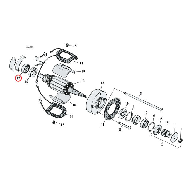 Koyo Needle Bearing, Generator Generator Misc Sonnax