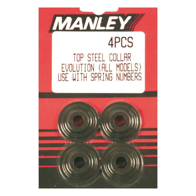 Manley, Valve Spring Top Collar Set. Steel Valves Collars Manley