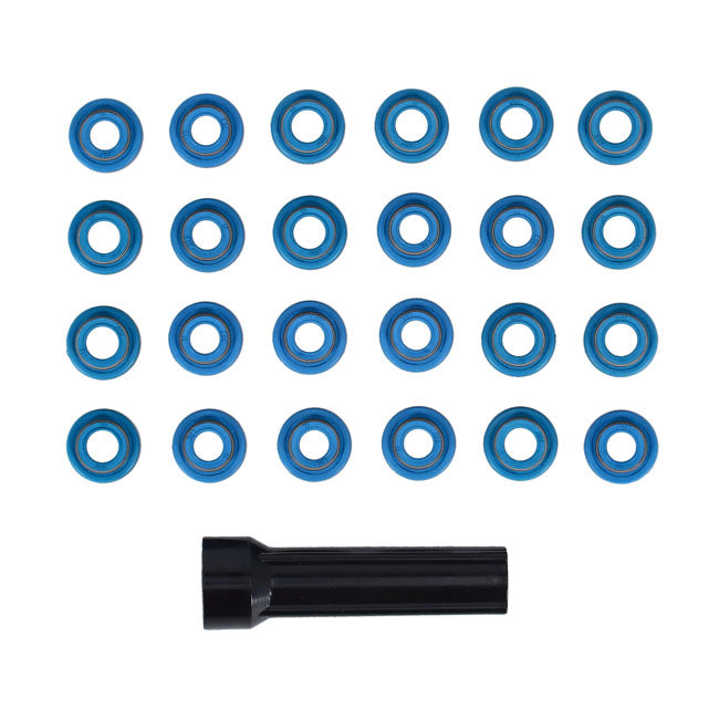 Manley, Valve Guide Seal Set. Viton (24) Valve Guides Gaskets And Seals Manley