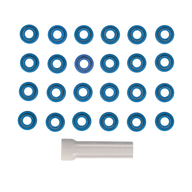 Manley, Valve Guide Seal Set. Viton (24) Valve Guides Gaskets And Seals Manley