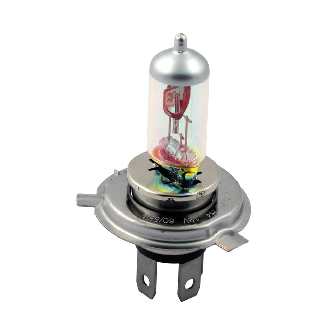 H4 Light Bulb, 12v 55/60 Watt. Rainbow Bulbs Mcs
