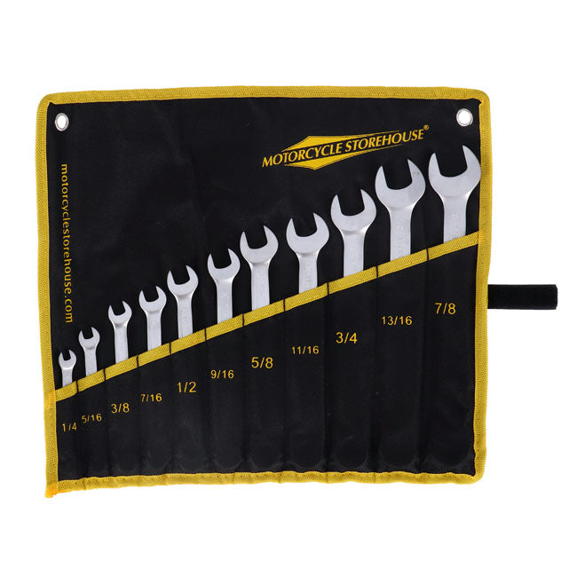 Mcs, Open Box End Wrench Set Wrench Sets Usa Sizes Mcs