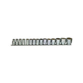 Teng Tools, sockets on wrench clip rail. Metric sizes TOOLS SOCKETS Tengtools
