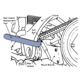 Lang Tools, Buell Rear Isolator Tool Lang Tools Default Title