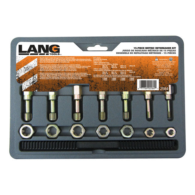 Lang Tools, Thread Restorer Kit. Metric Thread Restorer Kits Lang Tools