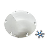 Derby Cover, Oem Style Domed. Chrome Inspection Covers Mcs