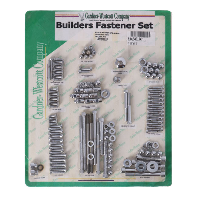 Builders Fastener Set, Allen Show Bike Kits Gardner Westcott