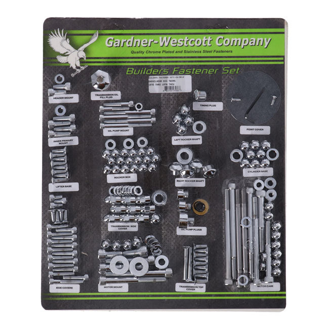 Builders Fastener Set, Allen Show Bike Kits Gardner Westcott