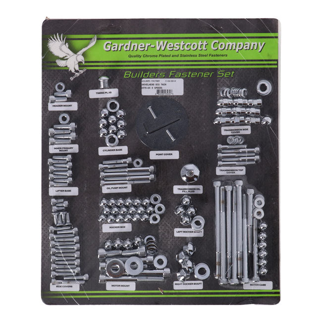 Builders Fastener Set, Allen Show Bike Kits Gardner Westcott