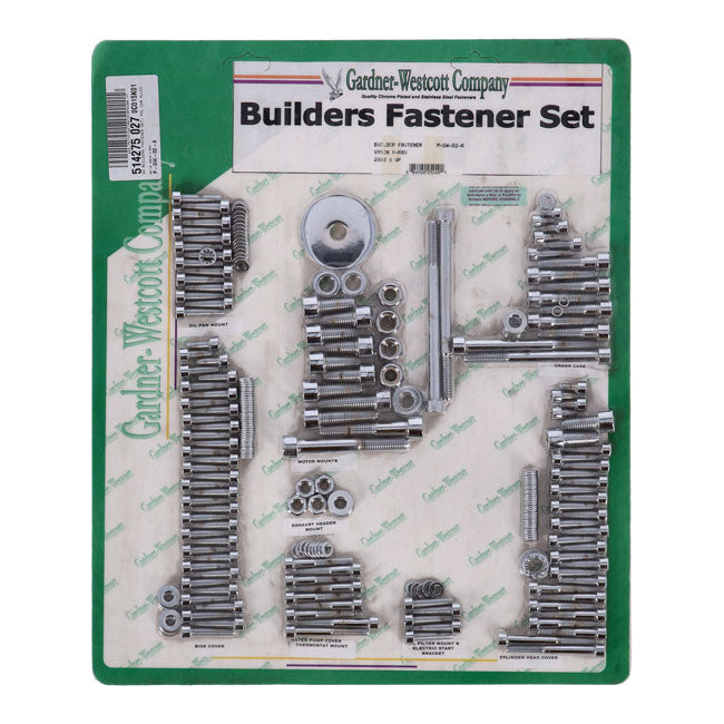 Builders Fastener Set, Pol Chr Allen Show Bike Kits Gardner Westcott