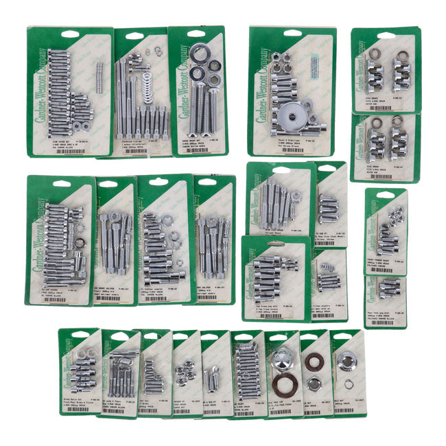 V Rod Full Motorcycle Set, Pol. Chr Show Bike Kits Gardner Westcott