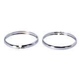 Oem Style Replacement Trim Ring Set For 5 3/4" Headlamp Headlamp Trim Rings Mcs