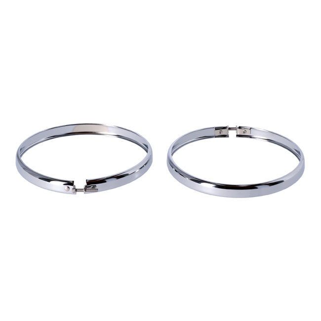 Oem Style Replacement Trim Ring Set For 5 3/4" Headlamp Headlamp Trim Rings Mcs