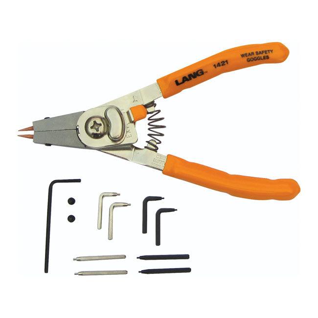 Lang Tools, '' Quick Switch'' #1421 Small Retaining Ring Plier