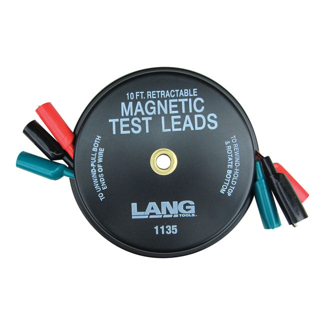 Lang Tools, Retractable Electrical Test Lead. Magnetic Lang Tools