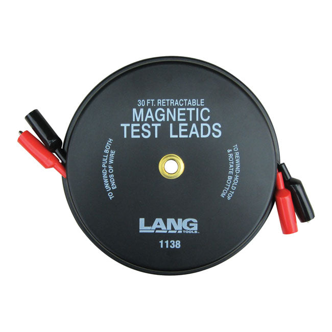 Lang Tools, Retractable Electrical Test Lead. Magnetic Test Leads Lang Tools