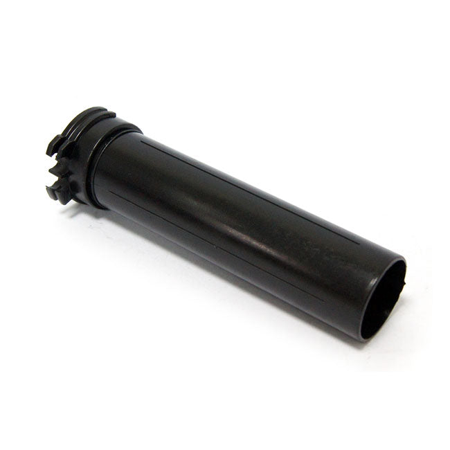 Oem Style Throttle Sleeve, Dual Cable. Black Throttle Sleeve Mcs