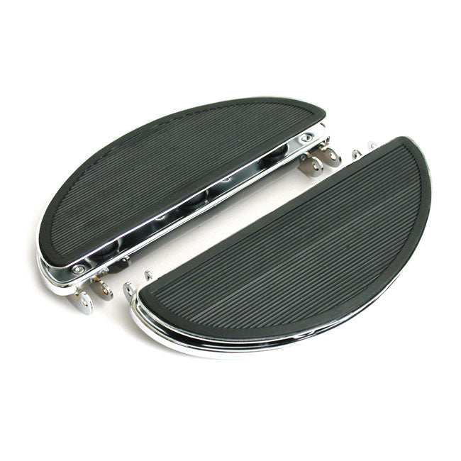 Oval Early Fl Floorboards. With Dampers. Chrome Floorboards Mcs
