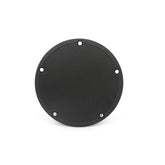 Derby Cover, Oem Style Domed. Black Wrinkle Derby Cover Mcs