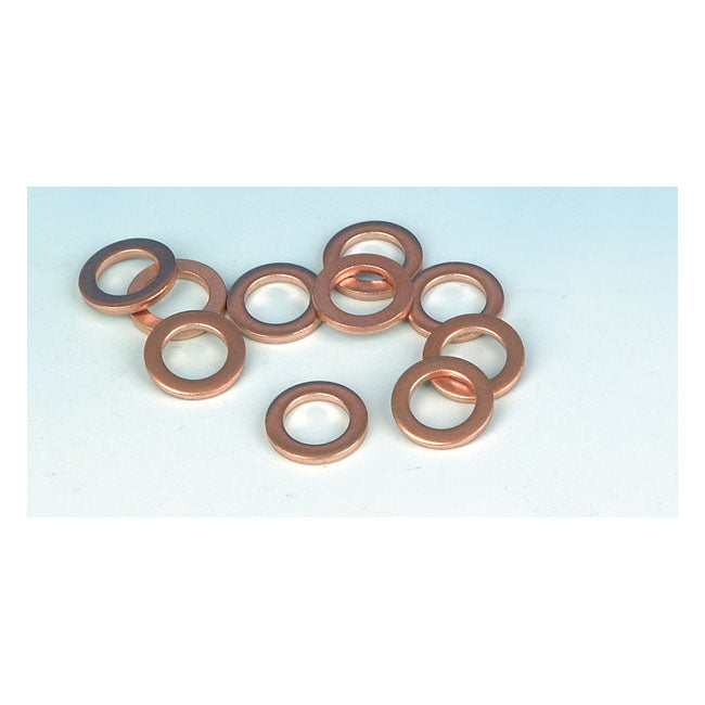 James, copper seal washer fork drain screw FORK LOWER LEGS MISC James Gaskets
