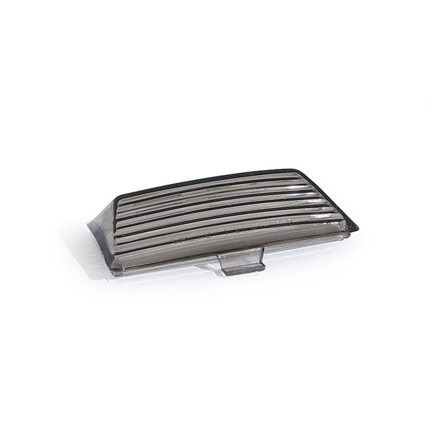 Fender Tip Lens, Rear. Smoke Fender Tips With Light Mcs