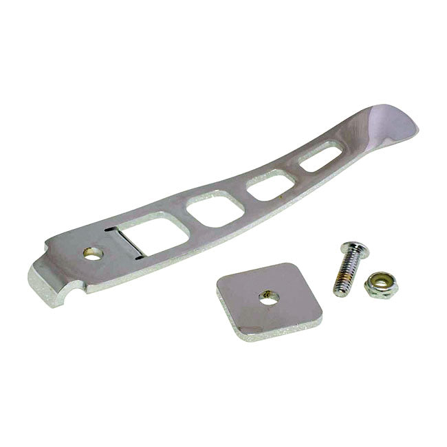 Kick Stand Extension Tab Kit. Chrome Jiffy Stands Misc Mcs