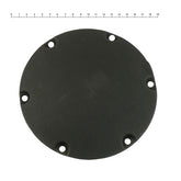 Derby Cover, Oem Style Domed. Matte Black Derby Cover Mcs