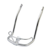 Vintage Saddlebag Rail, Rear. Chrome Fender Rails Mcs