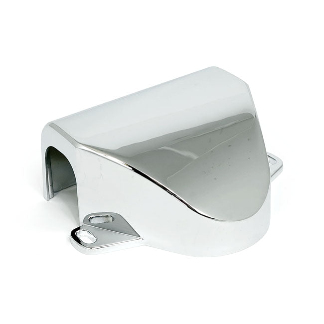Handlebar Clamp Cover. Chrome Handlebar Clamps Covers Mcs