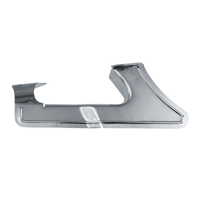 Lower Rear Belt Guard. Chrome Belt Guards Mcs