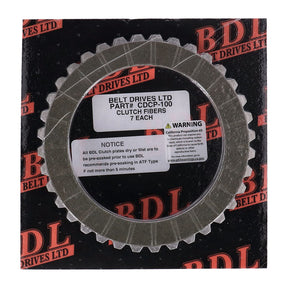 Belt Drives Ltd. Fiber Clutch Plates 7 Pk Clutch Plate Kits Belt Drives Ltd.