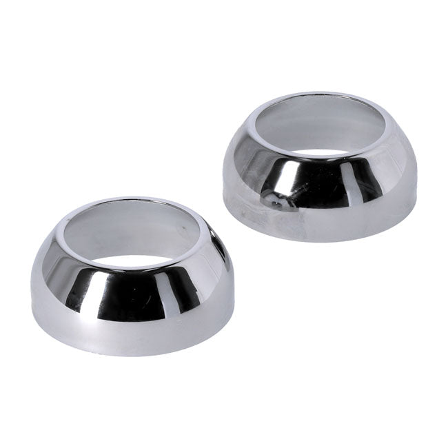 Fork Boot Cover, Chrome Fork Boot Covers Mcs