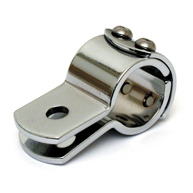 3 Piece Clamp 1 1/8" (28.6mm). Chrome Steel Clamps 3-Piece Mcs