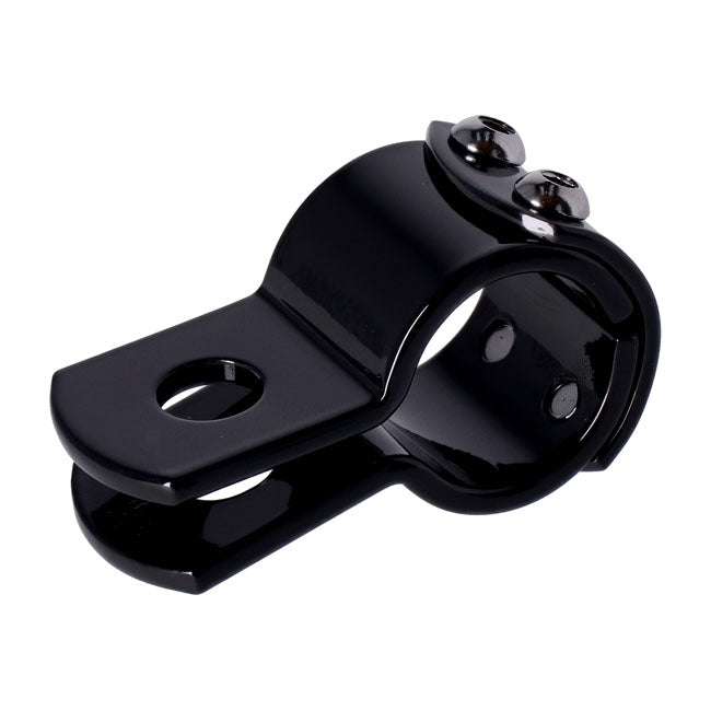 3 Piece Clamp 1 1/8". Black Steel Clamps 3-Piece Mcs