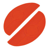 Oval Repl. Pads, Floorboards. Red Floorboards Inserts Mcs