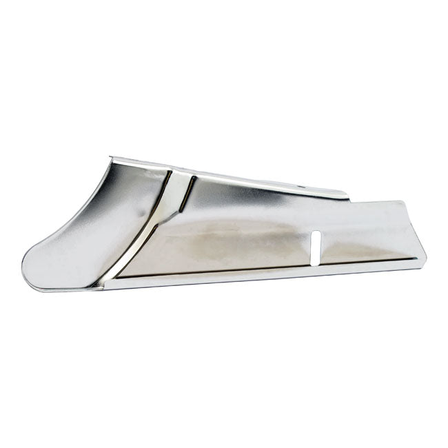 Lower Rear Belt Guard. Chrome Belt Guards Mcs