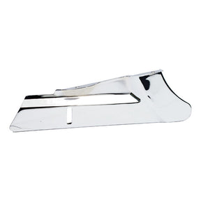 Lower Rear Belt Guard. Chrome Belt Guards Mcs