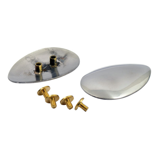 Saddlebag Trim, Nickel Spoons Saddlebags Trims Mcs