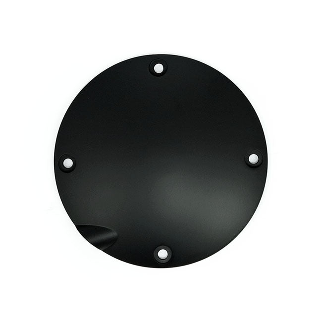 Derby Cover, Oem Style Domed. Matte Black Derby Cover Mcs